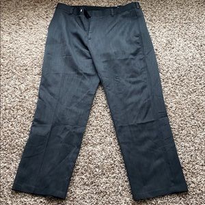 Mens Kenneth Cole reaction black/grey dress pants